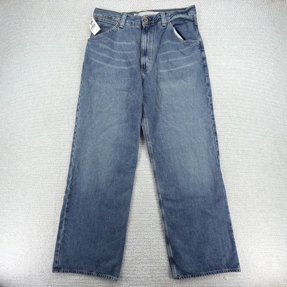 NWT Vintage GAP Worker Jeans Mens 32x30 Baggy Loose Fit Denim Y2K 90s